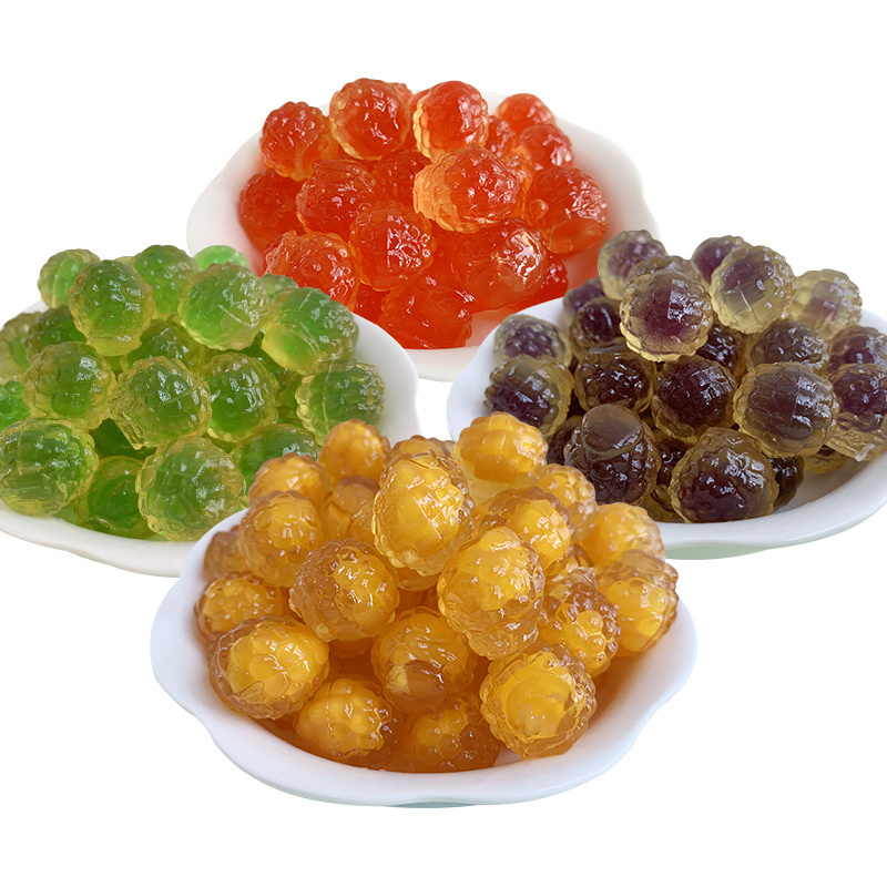 500g/1kg Custom wholesale Halal bulk Pectin gelatin sweets soft candy jelly gummies