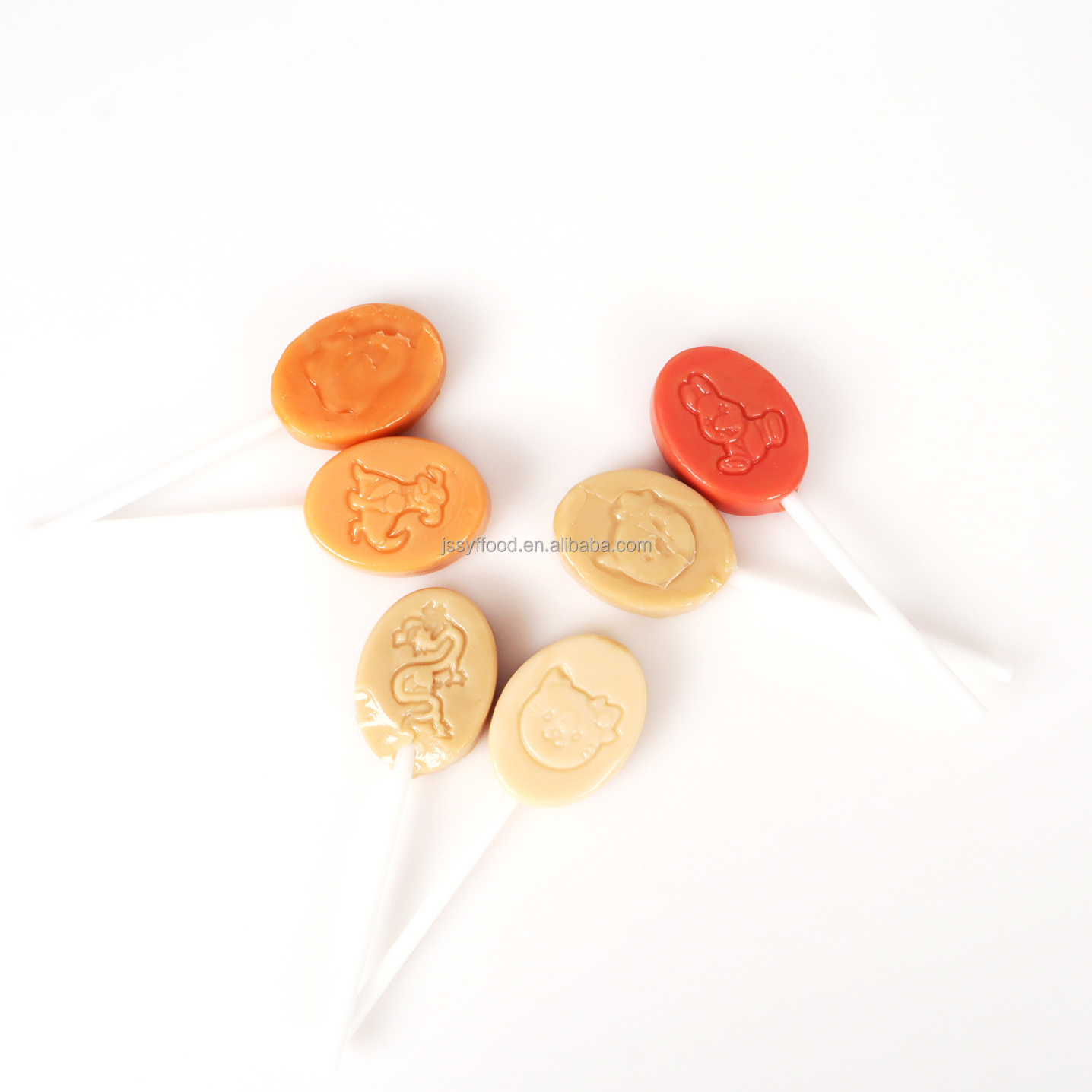 Preferential wholesale OEM hot sale milk flavor lollipop Individually packaged milk and fruit flavored lollipop