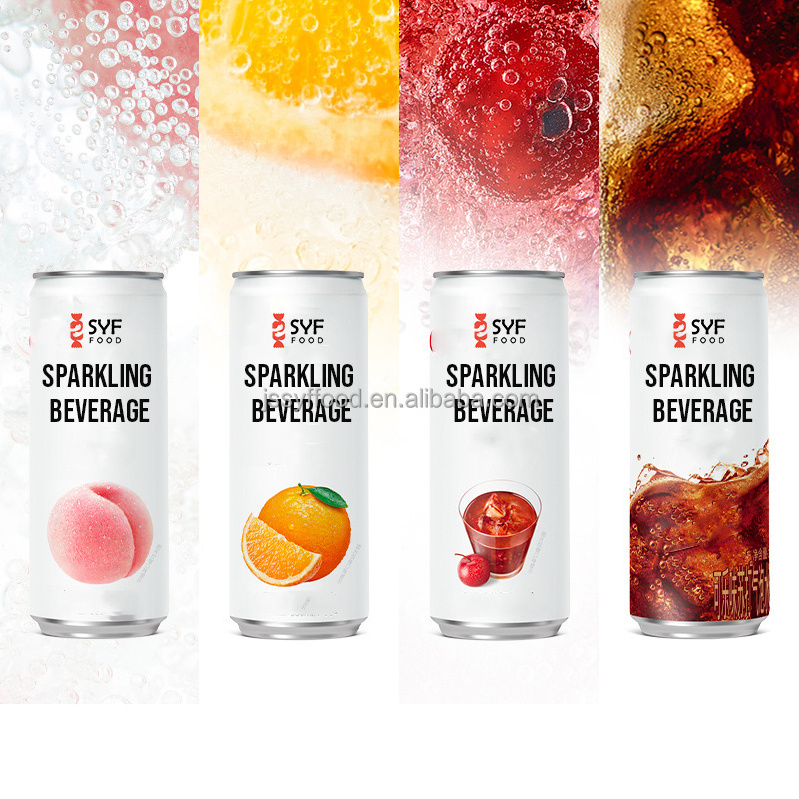 Chinese soda beverage manufacturer wholesale Exotic soft drink sugar-free sparkling water carbonated drinks