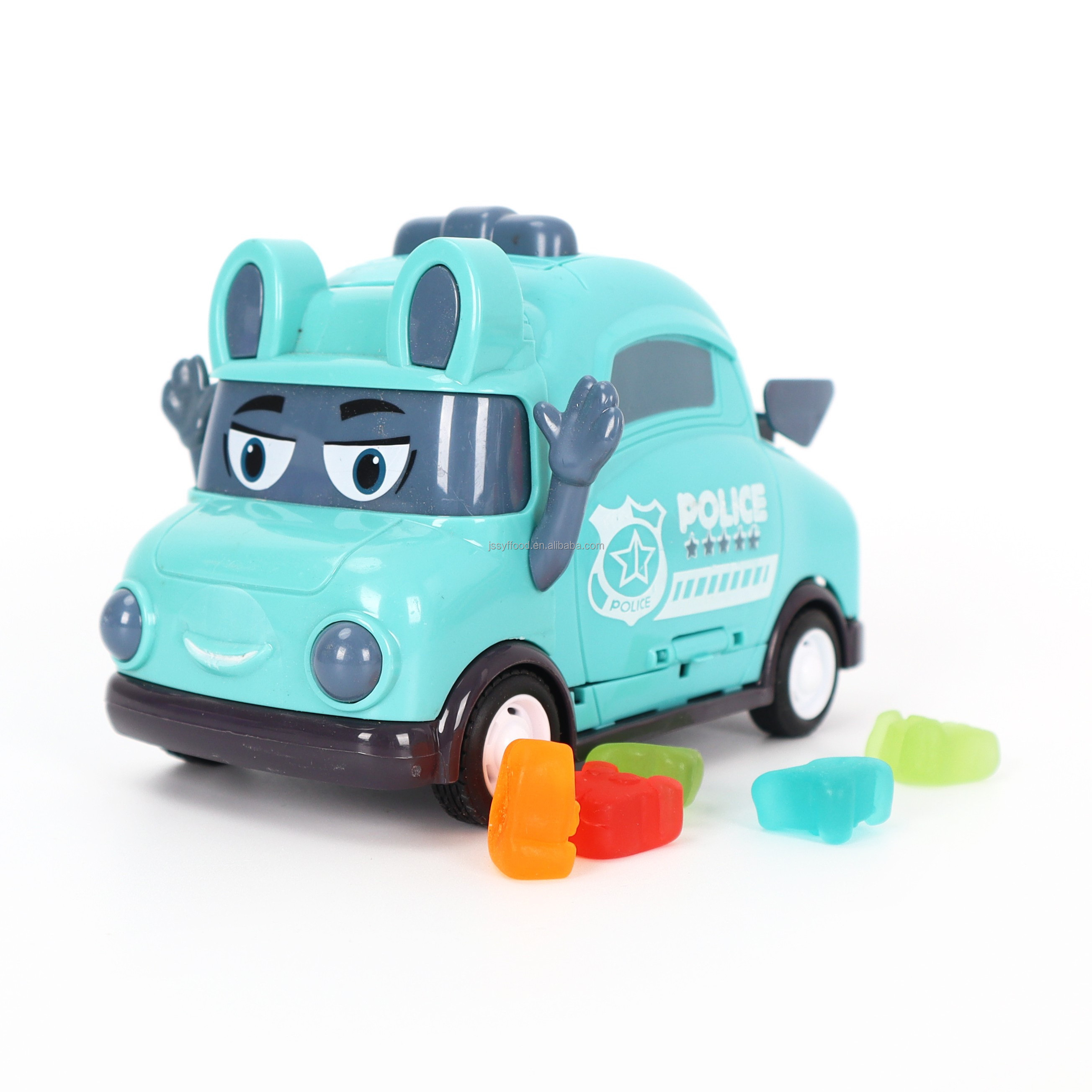 Wholesale Transformers Blue Kids candy toys car