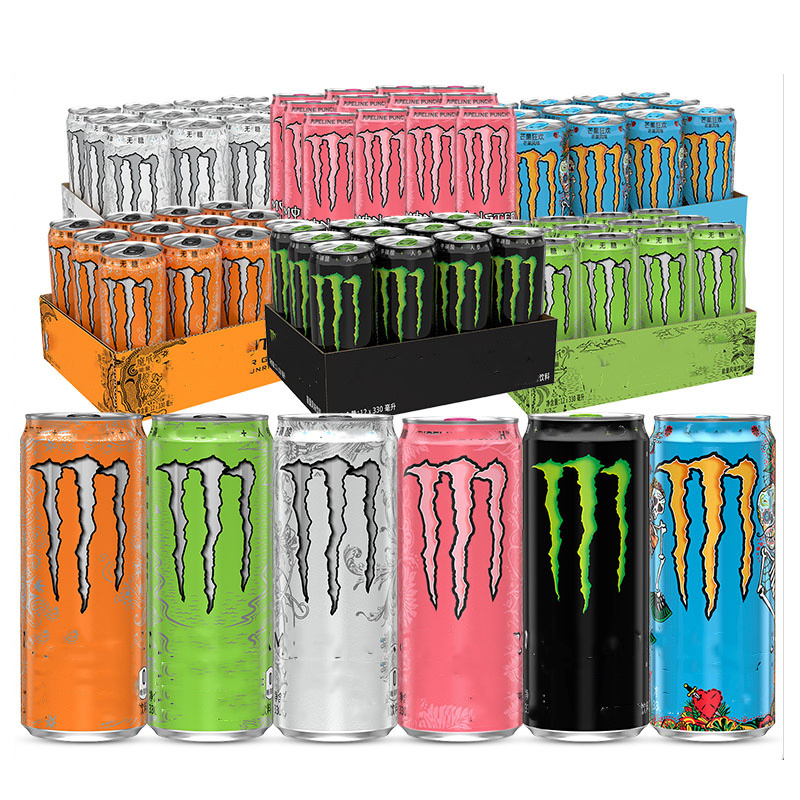 OEM soft drink manufacturer Preferential wholesale Custom hot sell sugar free carbonated energy drinks beverages