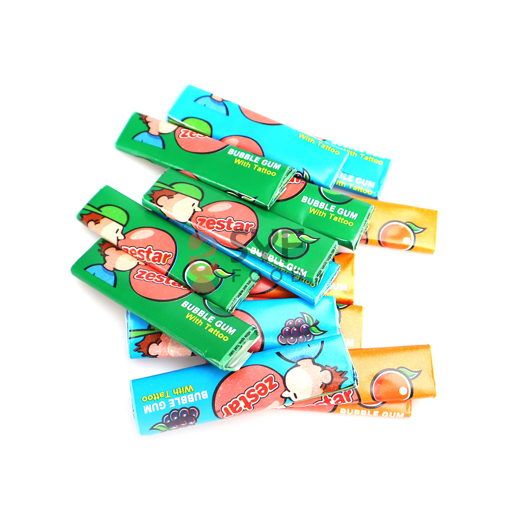 wholesale bulk Private Labels chewing gum Fruit flavour bubble gum