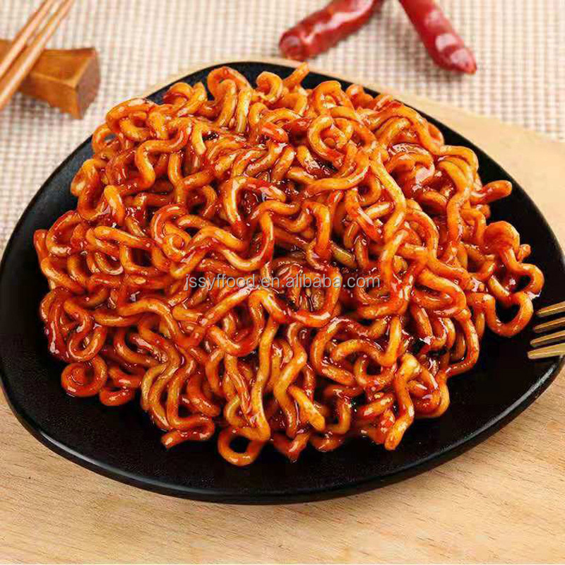 OEM Wholesale Korean Noodles hot sale hot chicken Spicy flavour Halal Instant ramen noodles