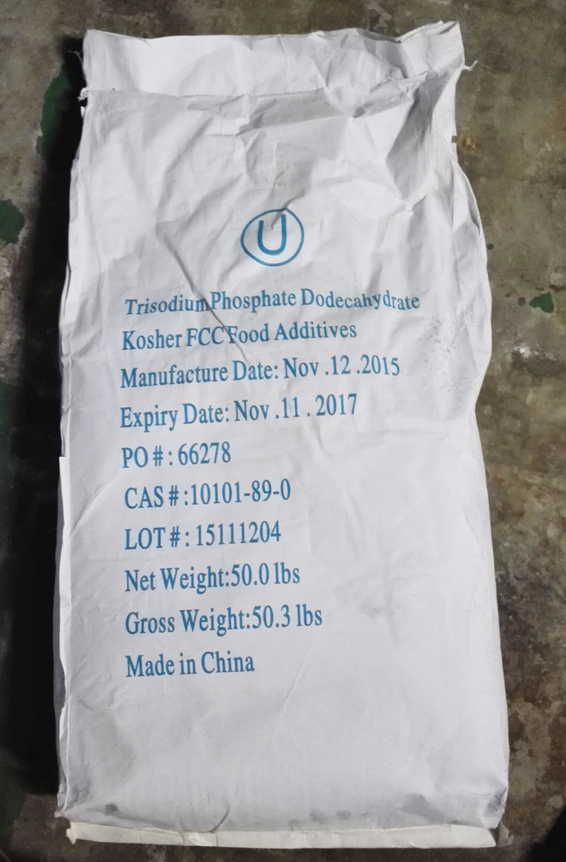 trisodium phosphate Na3PO4 FOR water treatment