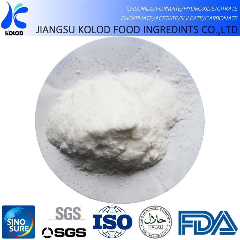 High purity 99% Mesh 40~60 Food Grade Potassium Chloride Powder for Flavour use