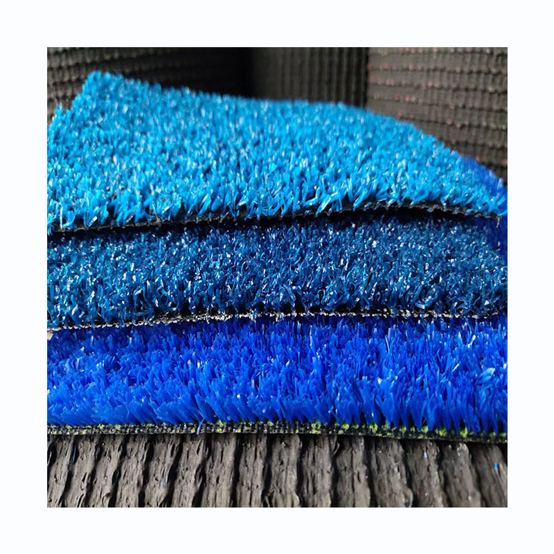 Blue Synthetic Grass Mat Artificial Turf Grass Carpet for Outdoor Events Landscaping Wedding Wall Decor