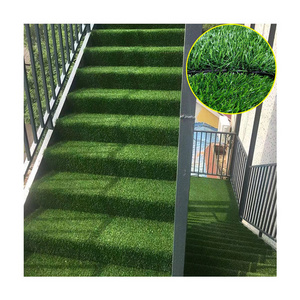 Wholesale durable green color grass carpet artificial lawn for garden landscape outdoor synthetic turf