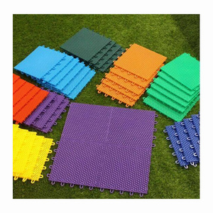 Sports Interlocking PP interlocking Flooring Tile Volleyball Basketball Badminton Roller Skating Tennis Court