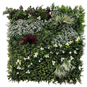 New design garden artificial wall plants boxwood hedge panels grass wall for outdoor fence plant wall decor