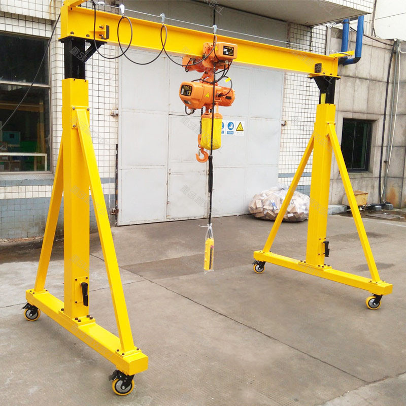 Chinese Supplier 1 2 3 5 10 15 20 Ton Workshop Portal Gantry Crane / 5000kg Mini Small Electric Mobile Hoist Gantry Crane