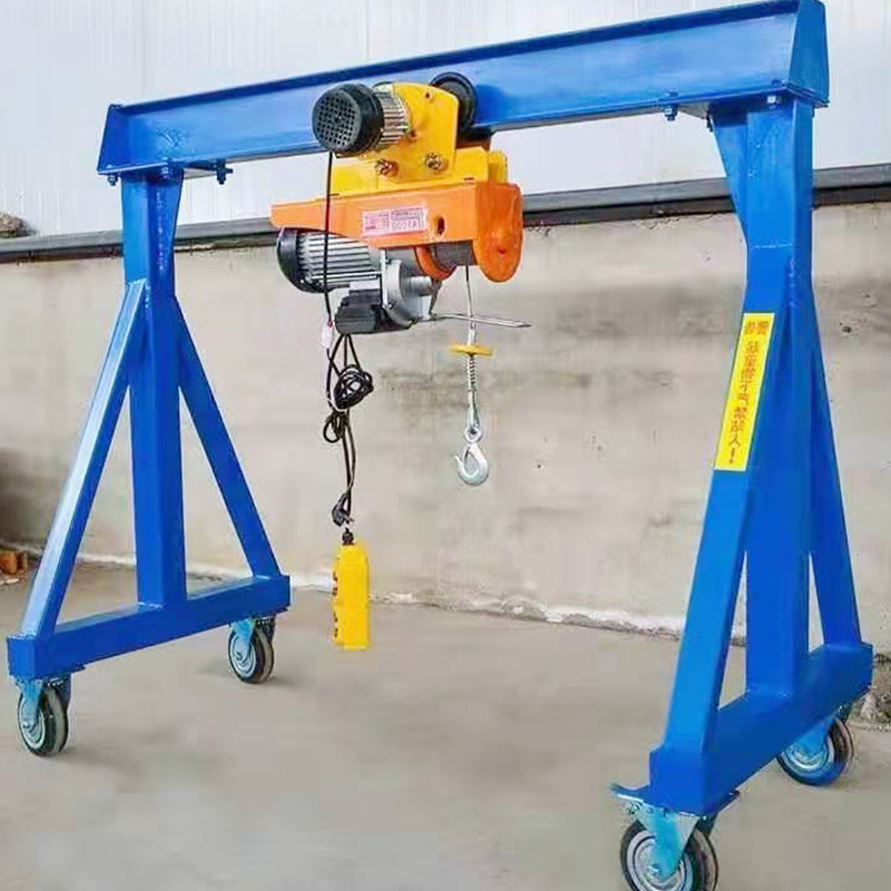 Chinese Supplier 1 2 3 5 10 15 20 Ton Workshop Portal Gantry Crane / 5000kg Mini Small Electric Mobile Hoist Gantry Crane