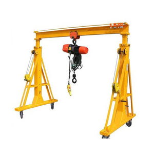 Chinese Supplier 1 2 3 5 10 15 20 Ton Workshop Portal Gantry Crane / 5000kg Mini Small Electric Mobile Hoist Gantry Crane