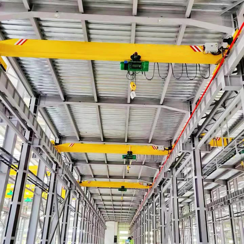 Manipulator Overhead Crane Price 2 Tons 8 Ton Single Girder Beam Bridge Overhead Crane