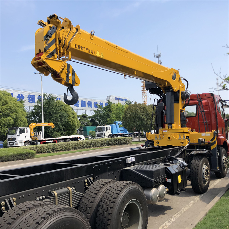 SuiZhong Chinese Factory Hydraulic Crane Truck Mounted Crane Stick Articulated Crane For Sale