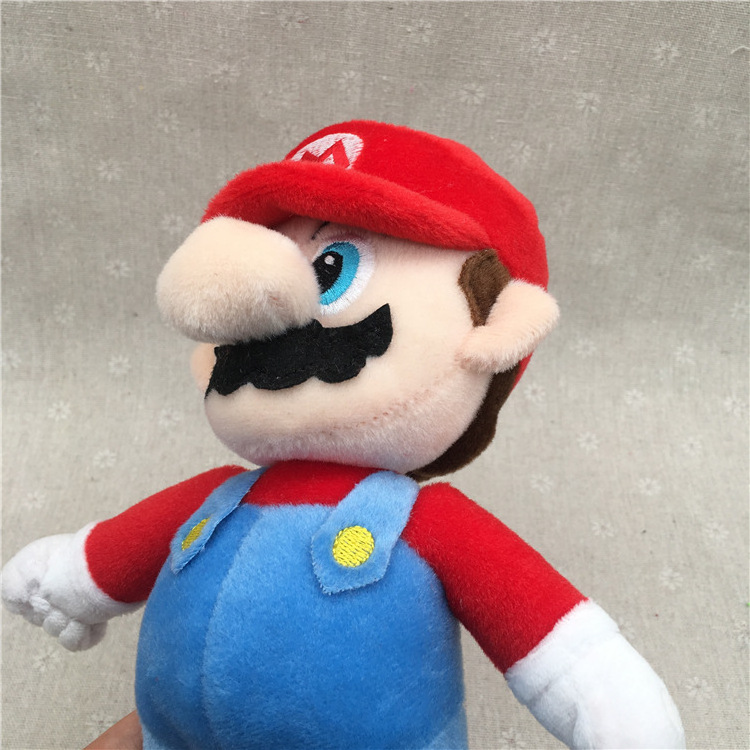 Mario Doll Toy New Super Bros Plush Toy Soft Stuffed Animal Dolls Toy Kids Children Birthday Christmas Gift