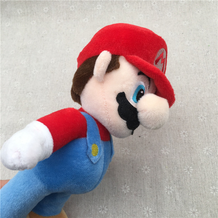 Mario Doll Toy New Super Bros Plush Toy Soft Stuffed Animal Dolls Toy Kids Children Birthday Christmas Gift