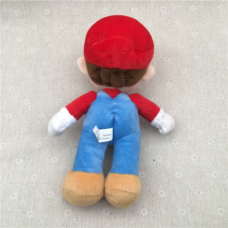 Mario Doll Toy New Super Bros Plush Toy Soft Stuffed Animal Dolls Toy Kids Children Birthday Christmas Gift