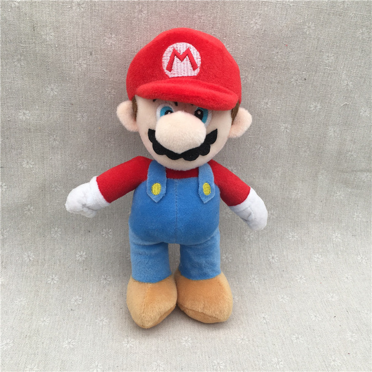 Mario Doll Toy New Super Bros Plush Toy Soft Stuffed Animal Dolls Toy Kids Children Birthday Christmas Gift