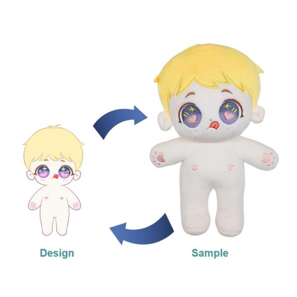 Custom Kpop Doll Cute Plushie Plush Toy 3D Plush Bag and Human Character Doll Maker Anime Custom Korean Kpop Star Doll