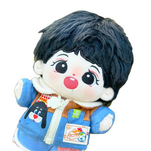 Fashionable Plush Figure Doll Custom Anime Plushie Dolls With removable clothes