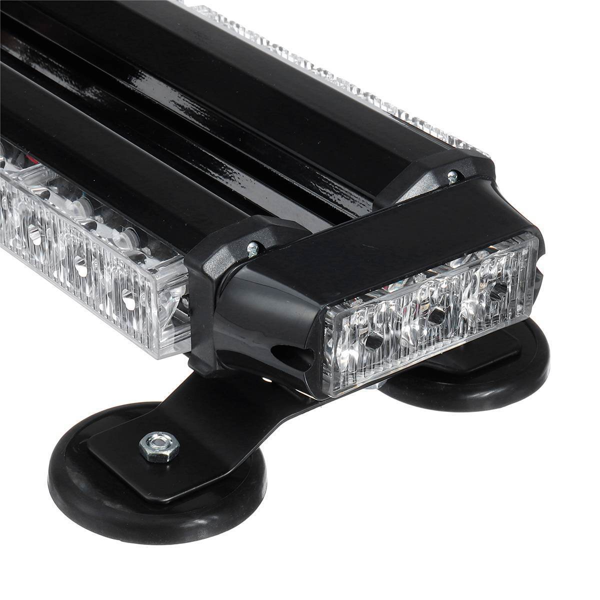 Car Roof Light Bar 21 42 LEDs 4 Sides Flashing Strobe Safety Warning Bar Magnetic Emergency Light 7 Flash Models