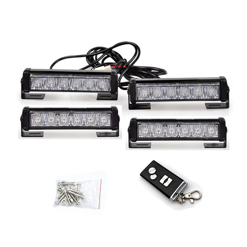 Strobe light with remote control 12-24V 12/24/36 beads color changing light for car road opening daylight