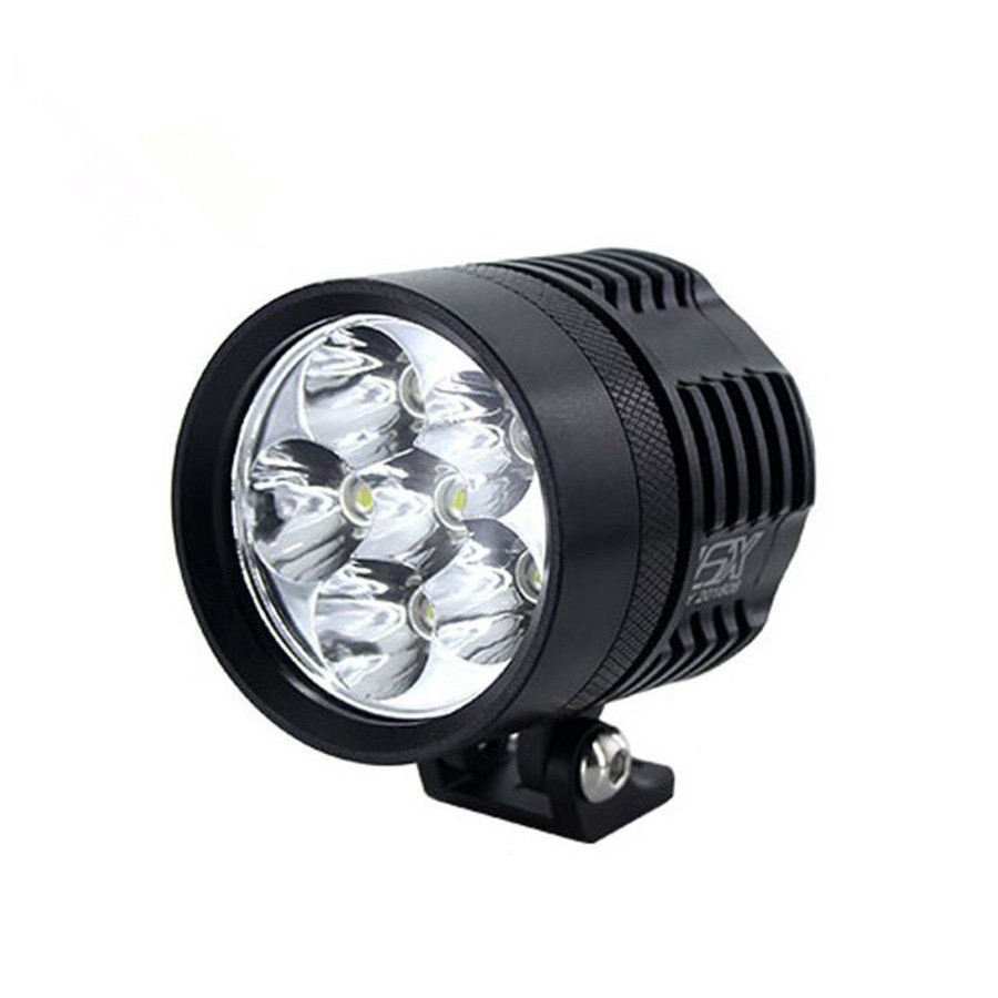 Motorcycle headlight LED spotlight 12v L6X electric bicycle light LED moto fog light For BMW Suzuki Front Brackets Passing Light