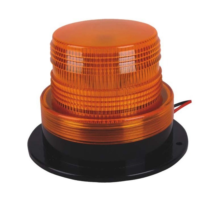 DC12-80V LED Yellow Traffic Warning Beacon Lights For Car Truck Vehicle