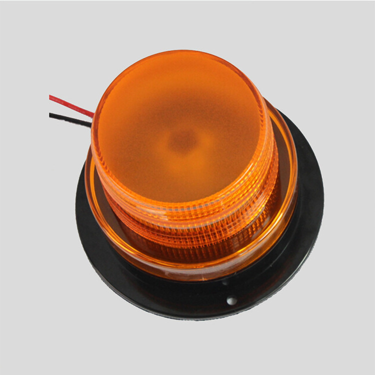 DC12-80V LED Yellow Traffic Warning Beacon Lights For Car Truck Vehicle