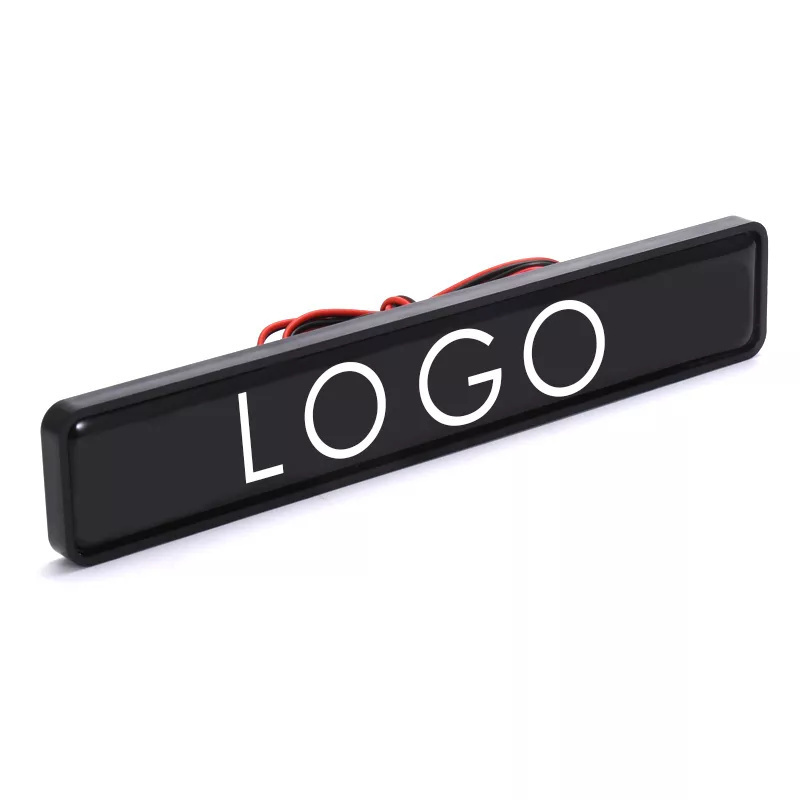 Car Logo LED Light Front Grille Emblem Badge Customized luminescence LED Car LED Badge Emblem Logo LED Lights For Car