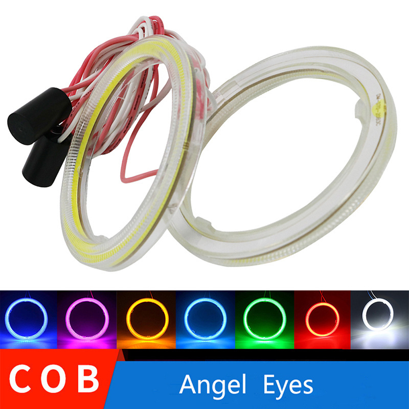 2pcs Car Angel Eyes Led Car Halo Ring Lights Led Angel Eyes Headlight for Car Auto Moto Moped Scooter Motorcycle 80mm/85mm