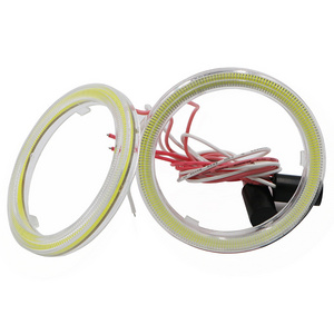 2pcs Car Angel Eyes Led Car Halo Ring Lights Led Angel Eyes Headlight for Car Auto Moto Moped Scooter Motorcycle 80mm/85mm