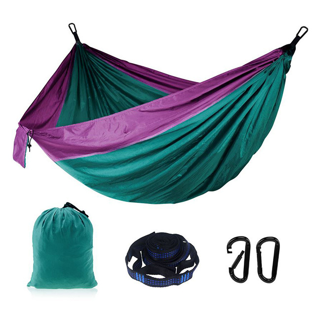 Outdoor Portable Parachute Waterproof Nylon Tent Single Camping Accessories Hammock