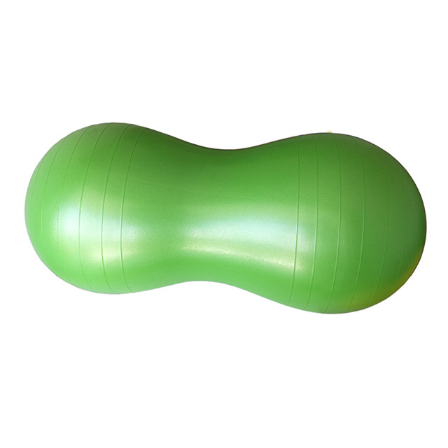 Anti-Burst Peanut Ball 100x50cm Physio Roll for Exercise, Therapy, Labor Birthing and Dog Training