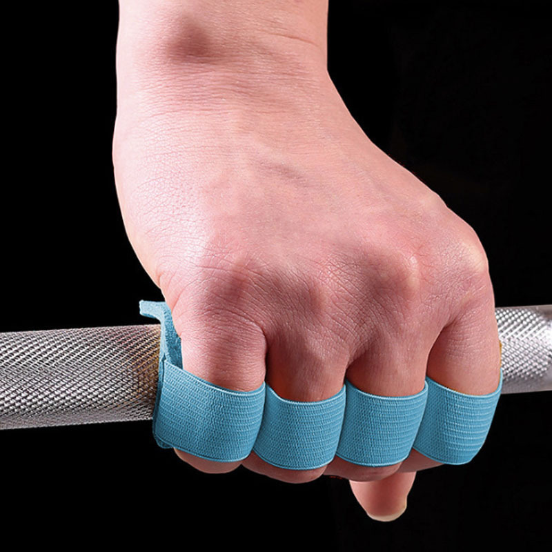 High Quality Gym Training Workout Heavy Power Lifting 4 Hole Leather Pull Up Gymnastics Hand Grips