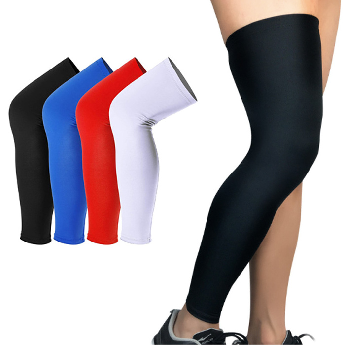 Sports Basketball Compression UV Protection Cooling Long Leg Sleeves