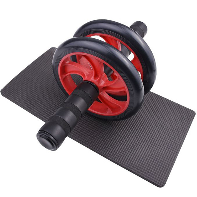 Wholesale Home Use Foam Handle AB Wheel Roller With Knee Mat