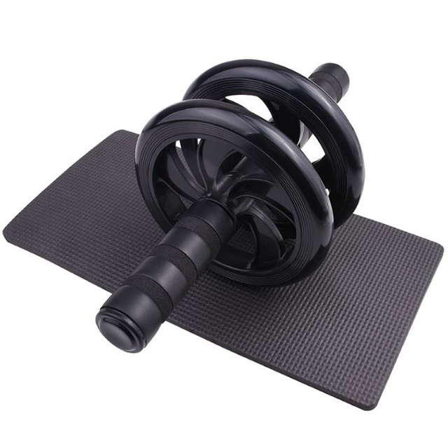 Wholesale Home Use Foam Handle AB Wheel Roller With Knee Mat