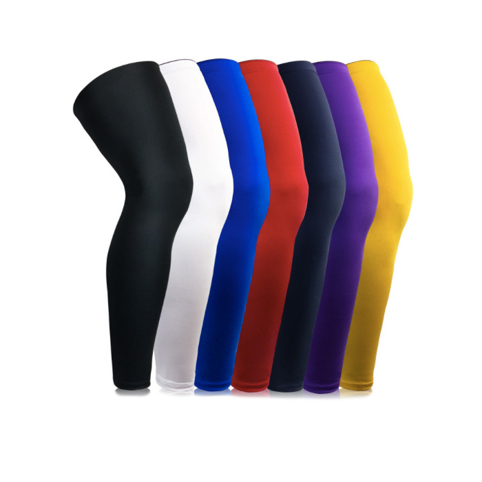 Sports Basketball Compression UV Protection Cooling Long Leg Sleeves