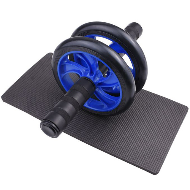 Wholesale Home Use Foam Handle AB Wheel Roller With Knee Mat