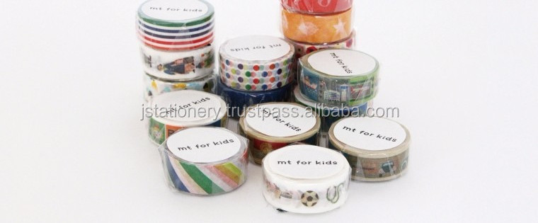 Fashionable and Amazing masking washi tape wholesale , other stationery also available