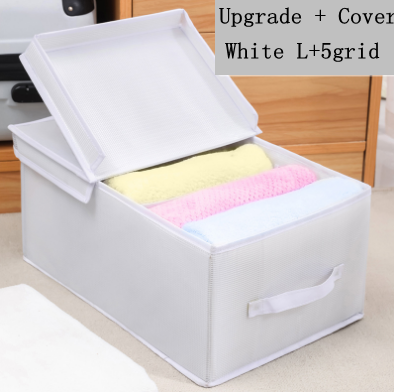 PVC underwear pants storage box jeans transparent storage box wardrobe clothing storage box drawer organizer