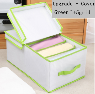 PVC underwear pants storage box jeans transparent storage box wardrobe clothing storage box drawer organizer