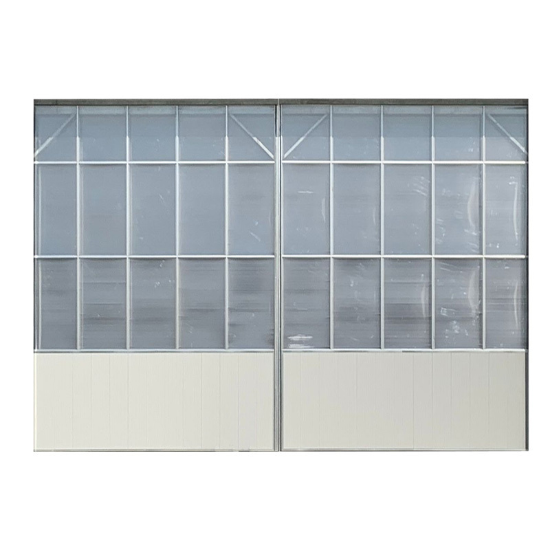 Chinese Supplier Automatic Folding Aircraft Warehouse Fireproof  Folding Hoisting Industrial sliding hangar door