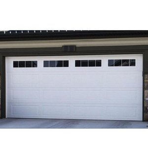 Factory Used Steel High Garden Stainless Steel Metal Steel Garage Doors Aluminum Alloy Door Modern Villa Door Sliding Windproof