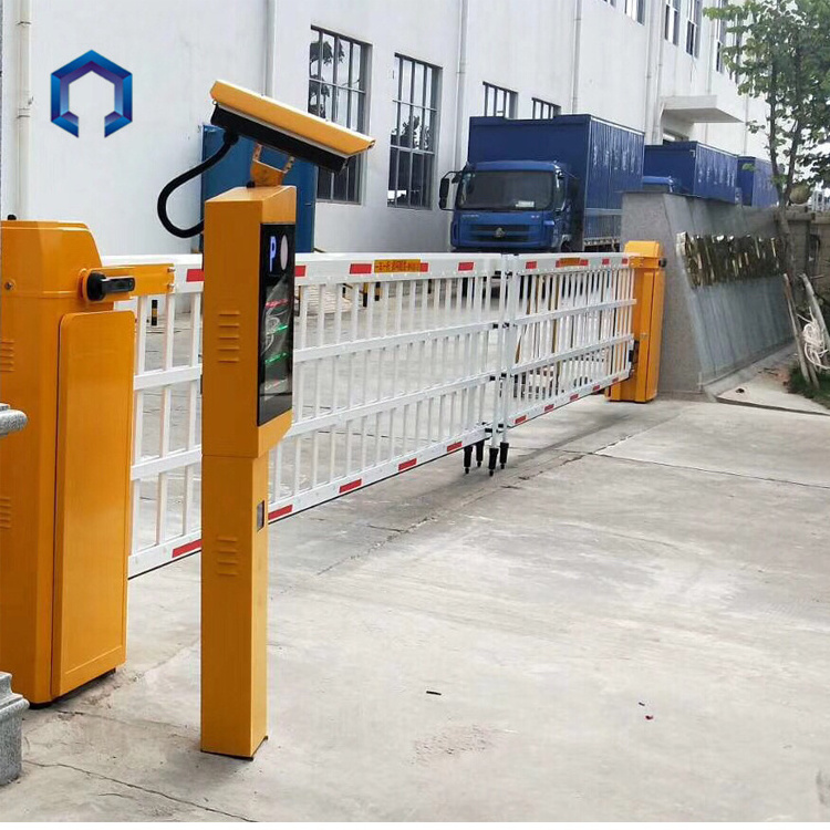 Automatic Boom Barrier Gate Fence Folding Straight Arm Car Parking Barrier Gate door export traffic safety barrier