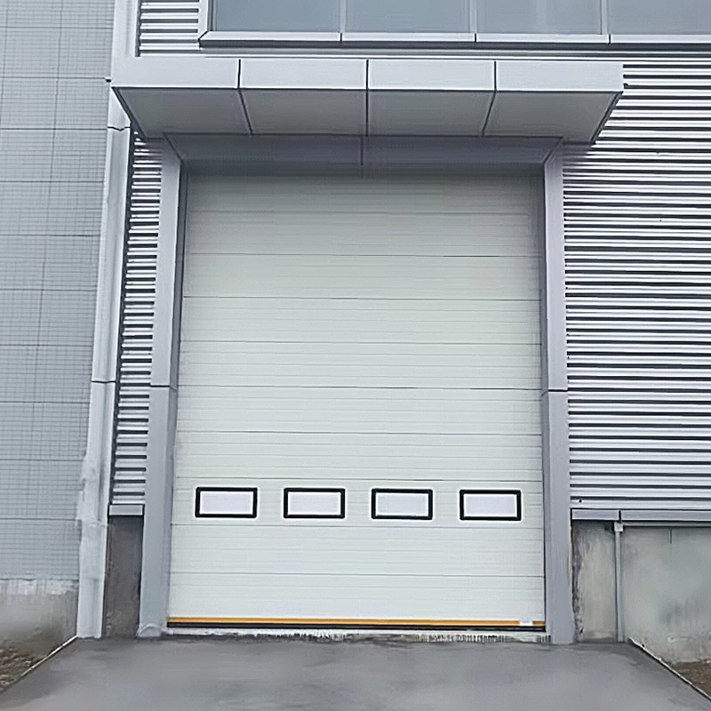 Hot Selling  prevention Insulated Sectional automatic cold room Lifting Fast sectional  door