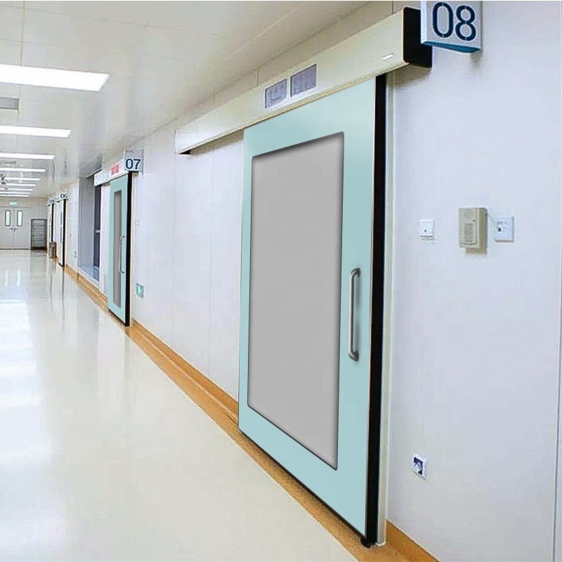 JST Life Science Automatic Door Security Automatic Hermetic Door For Hospital Automatic Sliding Door Systems