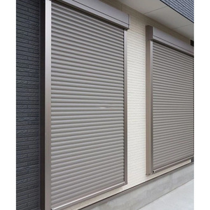 High Quality Thermal Insulation Electric Window Aluminium White Customized Horizontal  Roller Shutter