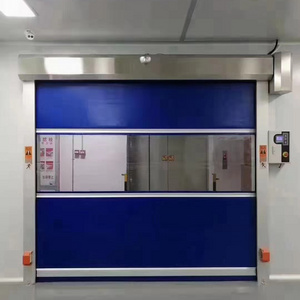 High Speed Door Fast Shutter CE Approved Automatic Quick Industrial Cold Room PVC Stainless Steel Commercial Contemporary CN;GUA